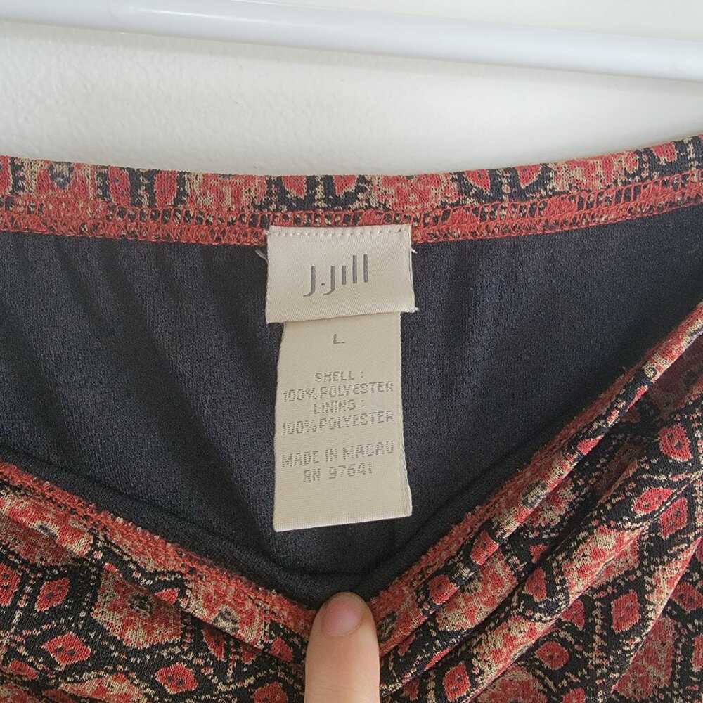 J. Jill Coord Skirt / Blouse Set - Picture 6 of 6
